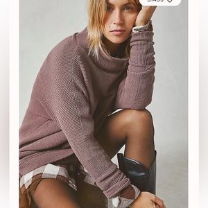 NWT Ottoman Slouchy Tower Tunic in Nutmeg